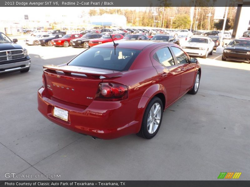 Redline 2-Coat Pearl / Black 2013 Dodge Avenger SXT V6