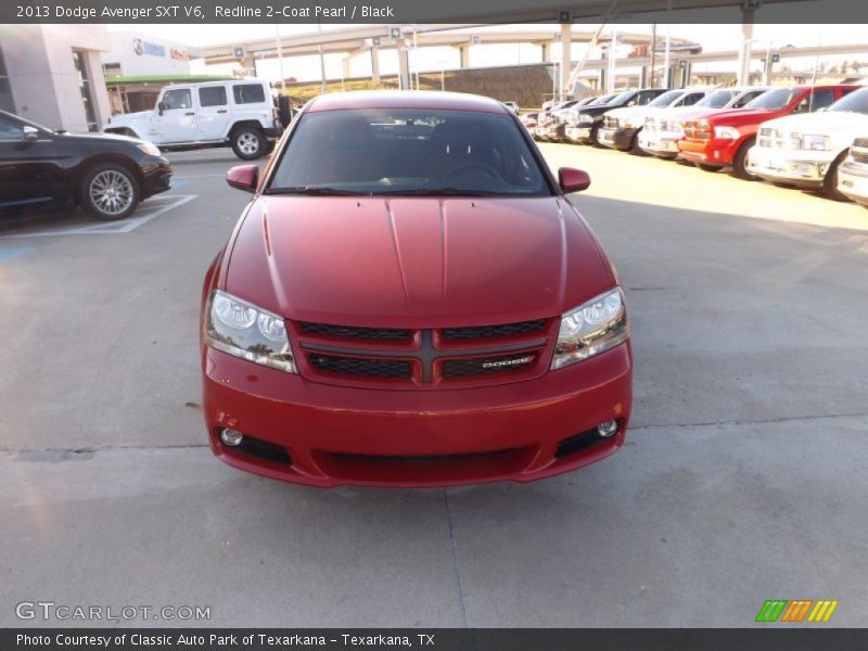 Redline 2-Coat Pearl / Black 2013 Dodge Avenger SXT V6