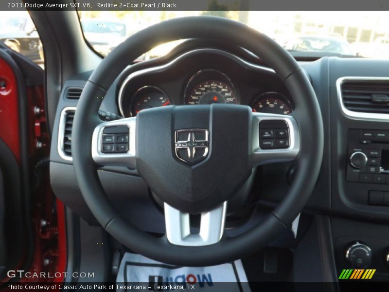 Redline 2-Coat Pearl / Black 2013 Dodge Avenger SXT V6