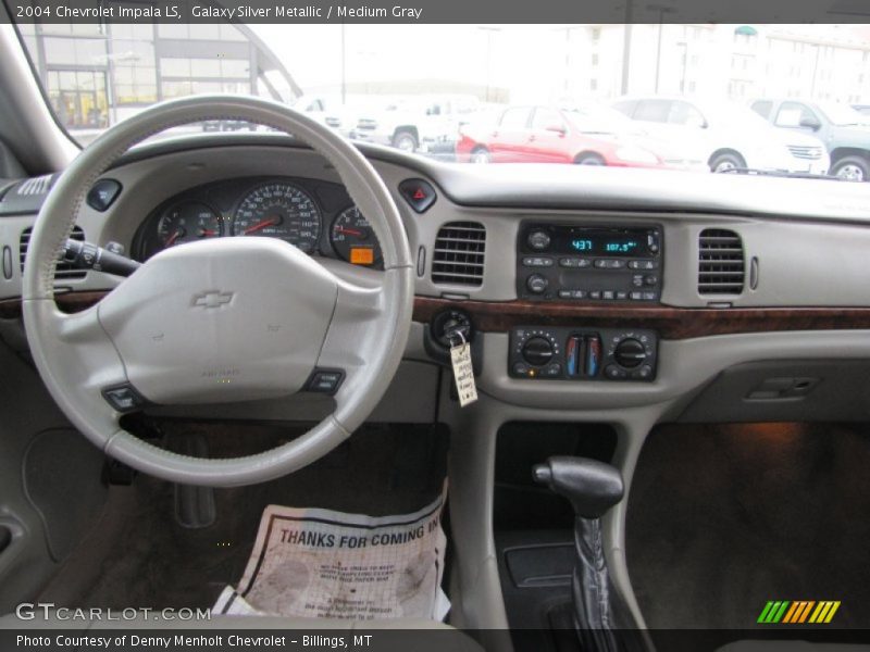 Galaxy Silver Metallic / Medium Gray 2004 Chevrolet Impala LS