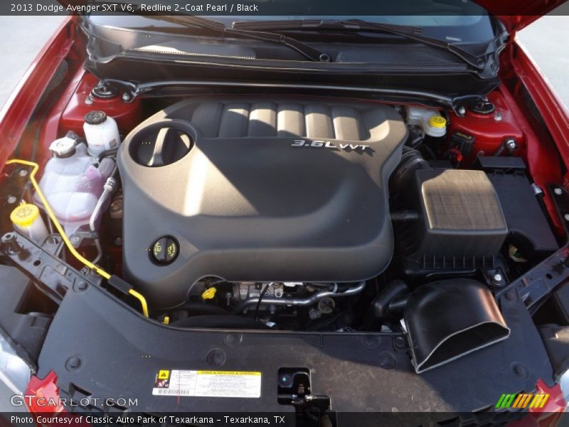 Redline 2-Coat Pearl / Black 2013 Dodge Avenger SXT V6