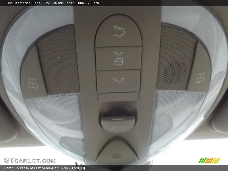 Black / Black 2009 Mercedes-Benz E 350 4Matic Sedan