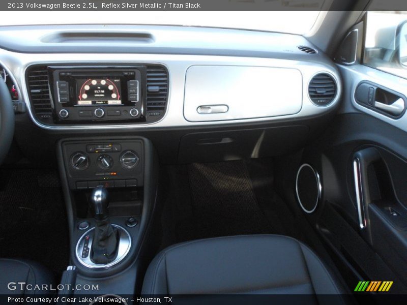 Reflex Silver Metallic / Titan Black 2013 Volkswagen Beetle 2.5L