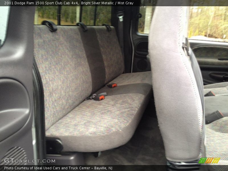 Bright Silver Metallic / Mist Gray 2001 Dodge Ram 1500 Sport Club Cab 4x4