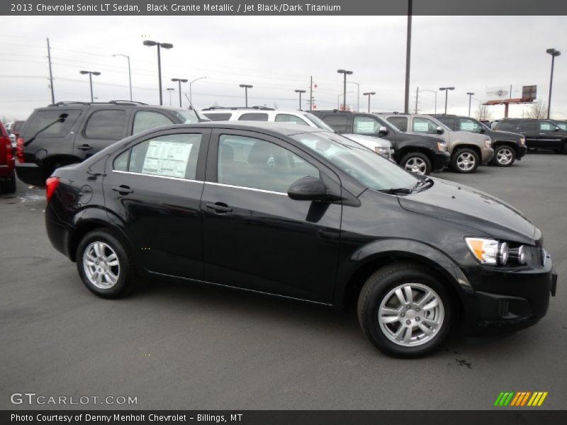  2013 Sonic LT Sedan Black Granite Metallic