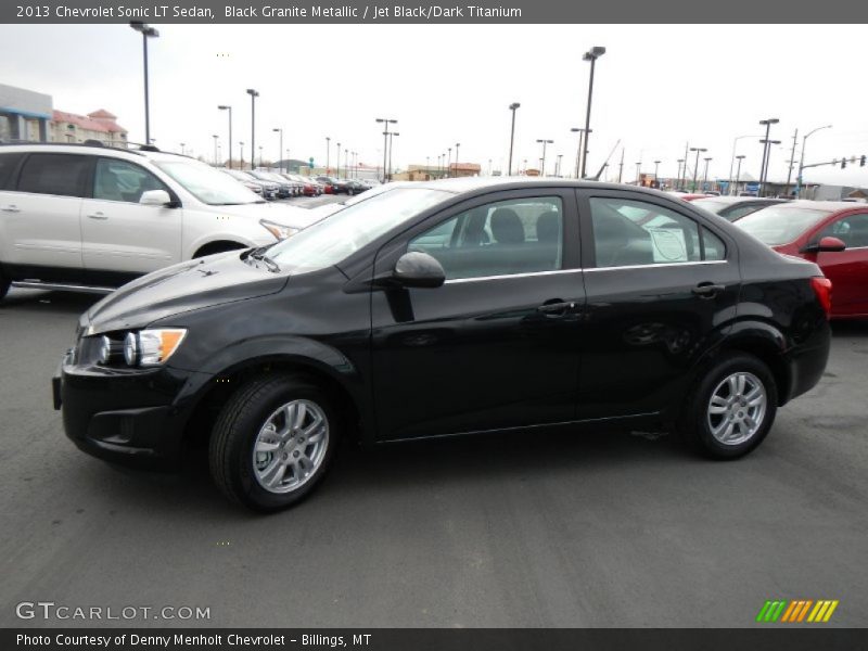  2013 Sonic LT Sedan Black Granite Metallic