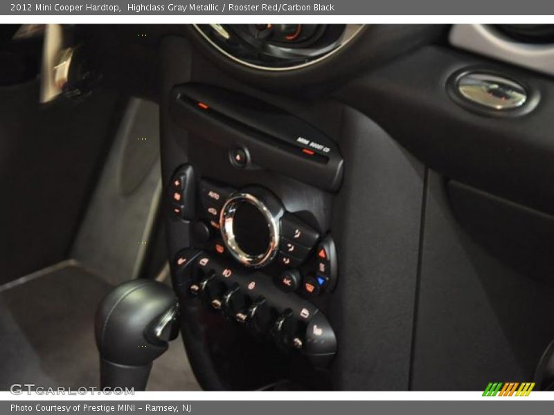 Highclass Gray Metallic / Rooster Red/Carbon Black 2012 Mini Cooper Hardtop