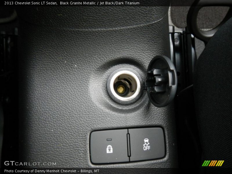 Black Granite Metallic / Jet Black/Dark Titanium 2013 Chevrolet Sonic LT Sedan