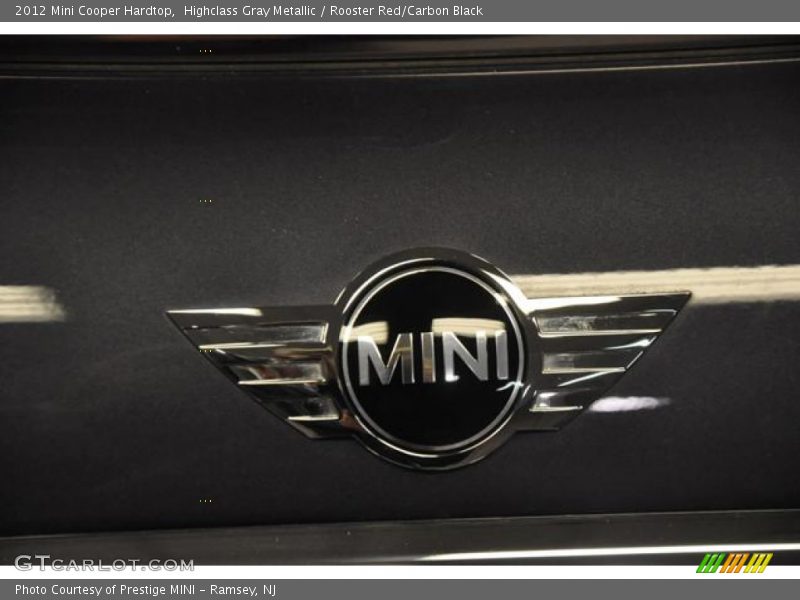 Highclass Gray Metallic / Rooster Red/Carbon Black 2012 Mini Cooper Hardtop