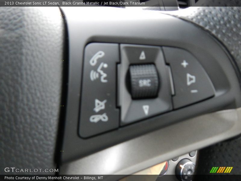 Black Granite Metallic / Jet Black/Dark Titanium 2013 Chevrolet Sonic LT Sedan