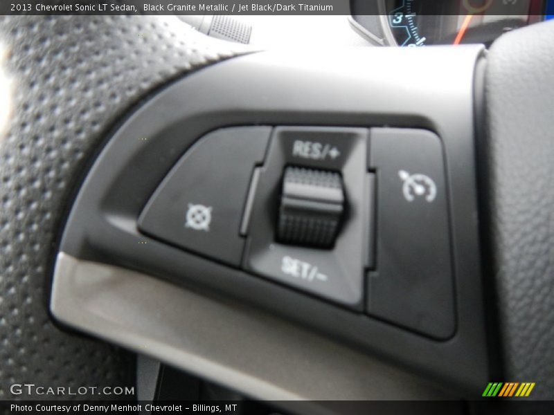 Black Granite Metallic / Jet Black/Dark Titanium 2013 Chevrolet Sonic LT Sedan