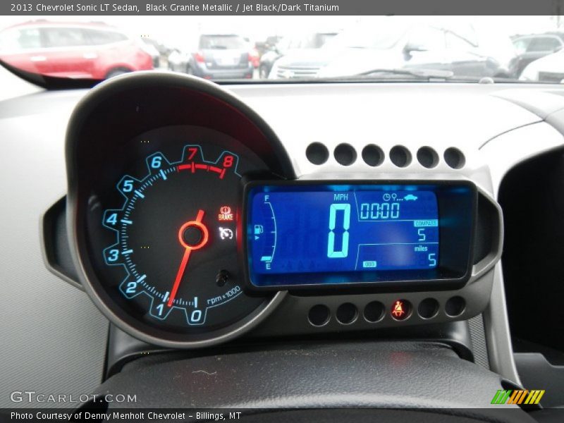  2013 Sonic LT Sedan LT Sedan Gauges