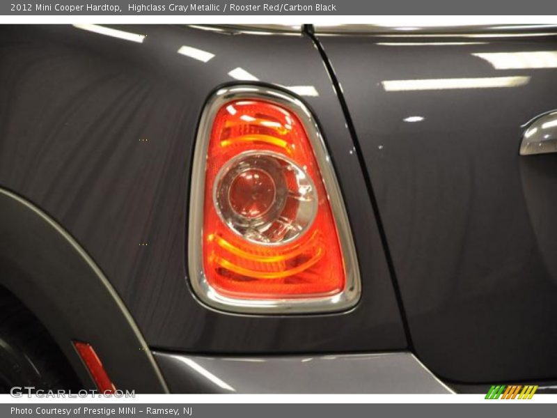 Highclass Gray Metallic / Rooster Red/Carbon Black 2012 Mini Cooper Hardtop