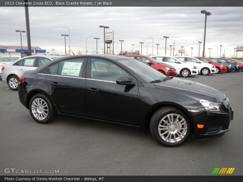 Black Granite Metallic / Jet Black 2013 Chevrolet Cruze ECO