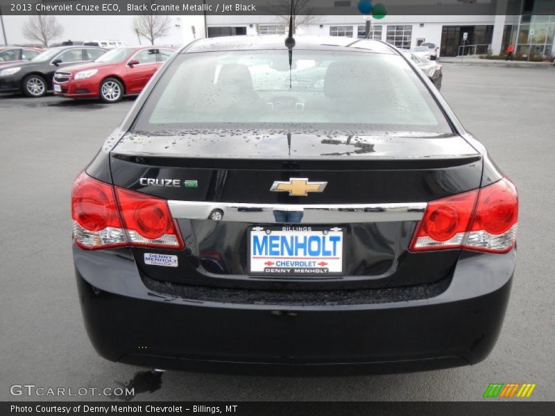 Black Granite Metallic / Jet Black 2013 Chevrolet Cruze ECO