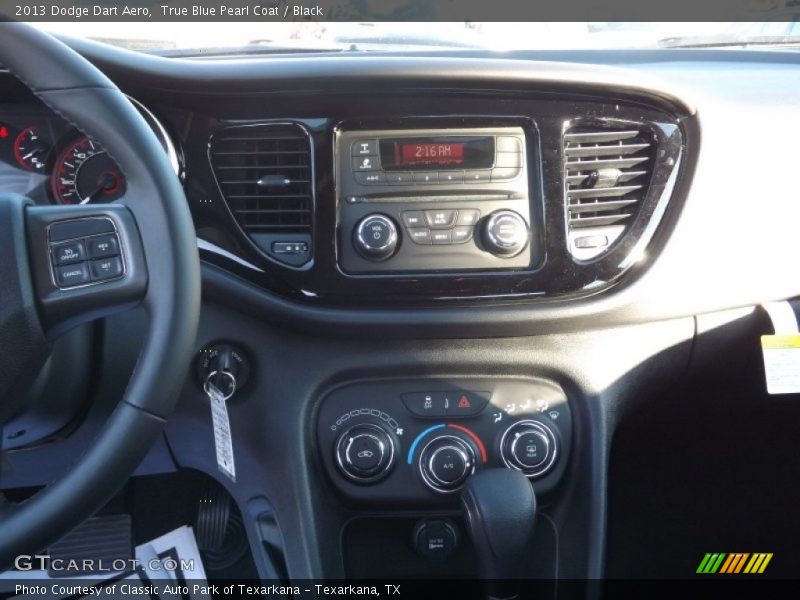 Controls of 2013 Dart Aero