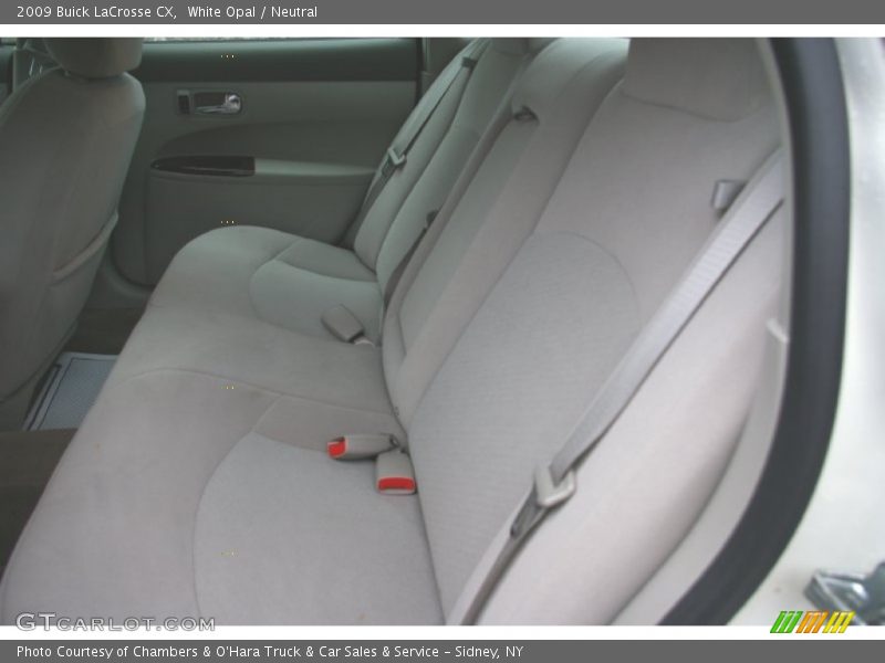 White Opal / Neutral 2009 Buick LaCrosse CX