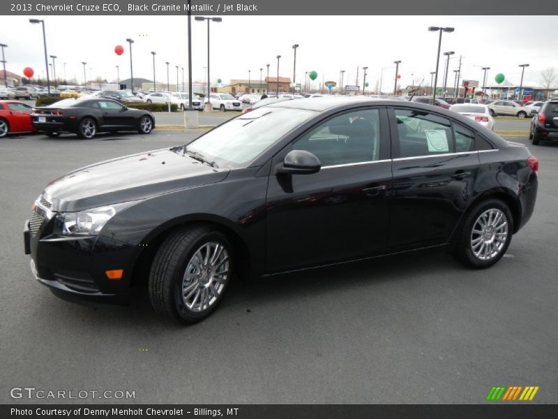 Black Granite Metallic / Jet Black 2013 Chevrolet Cruze ECO