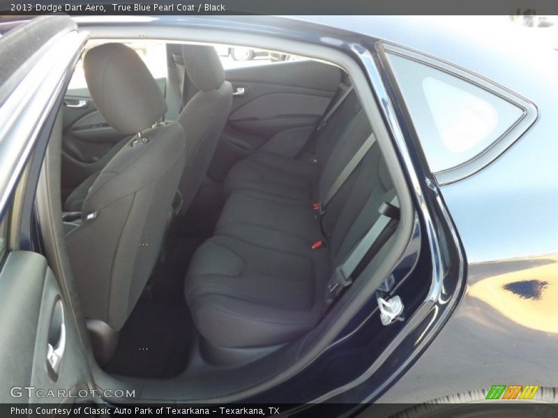 True Blue Pearl Coat / Black 2013 Dodge Dart Aero