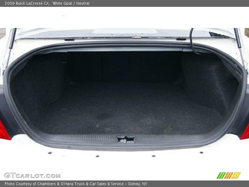 White Opal / Neutral 2009 Buick LaCrosse CX