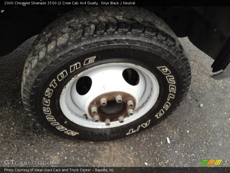  2000 Silverado 3500 LS Crew Cab 4x4 Dually Wheel