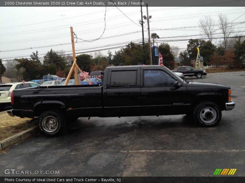  2000 Silverado 3500 LS Crew Cab 4x4 Dually Onyx Black
