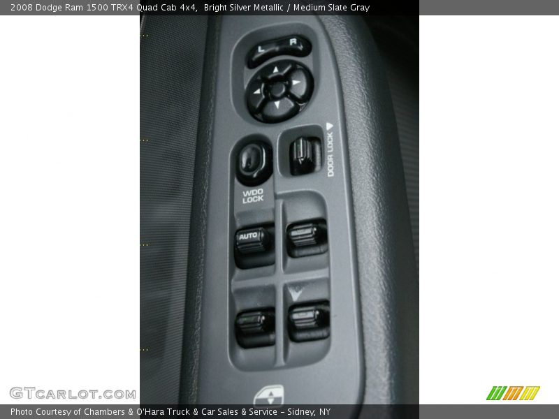 Controls of 2008 Ram 1500 TRX4 Quad Cab 4x4