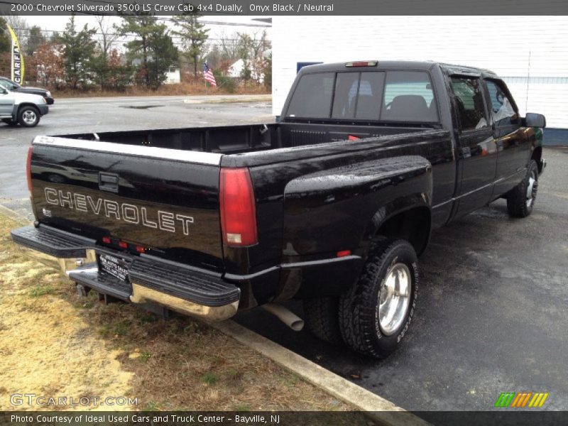 Onyx Black / Neutral 2000 Chevrolet Silverado 3500 LS Crew Cab 4x4 Dually