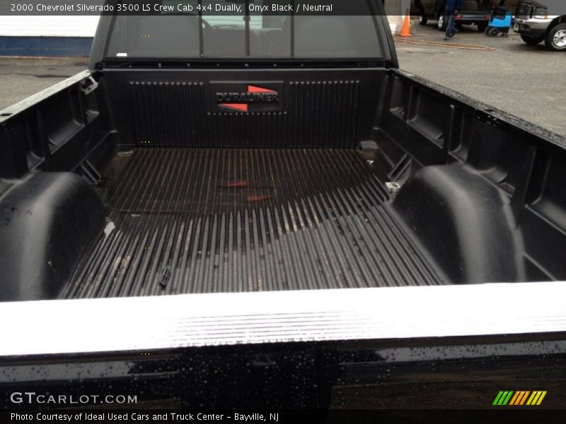 Onyx Black / Neutral 2000 Chevrolet Silverado 3500 LS Crew Cab 4x4 Dually