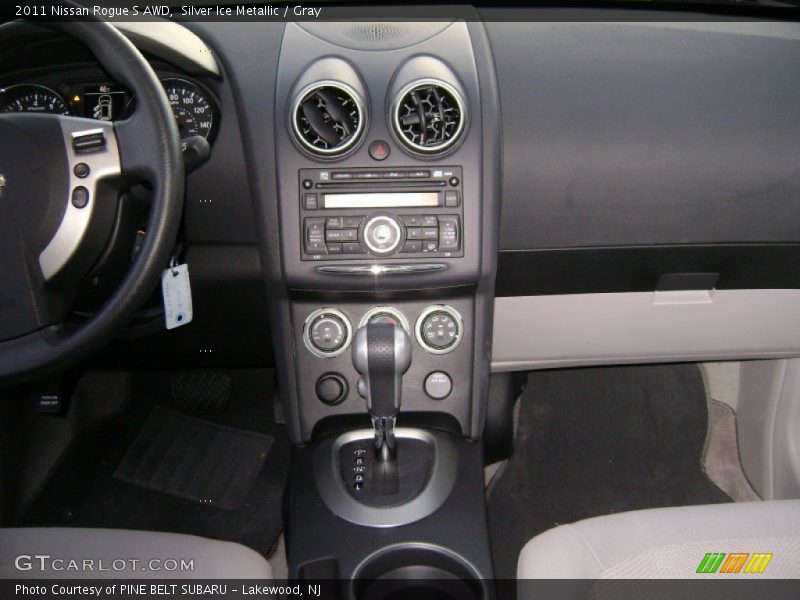 Silver Ice Metallic / Gray 2011 Nissan Rogue S AWD