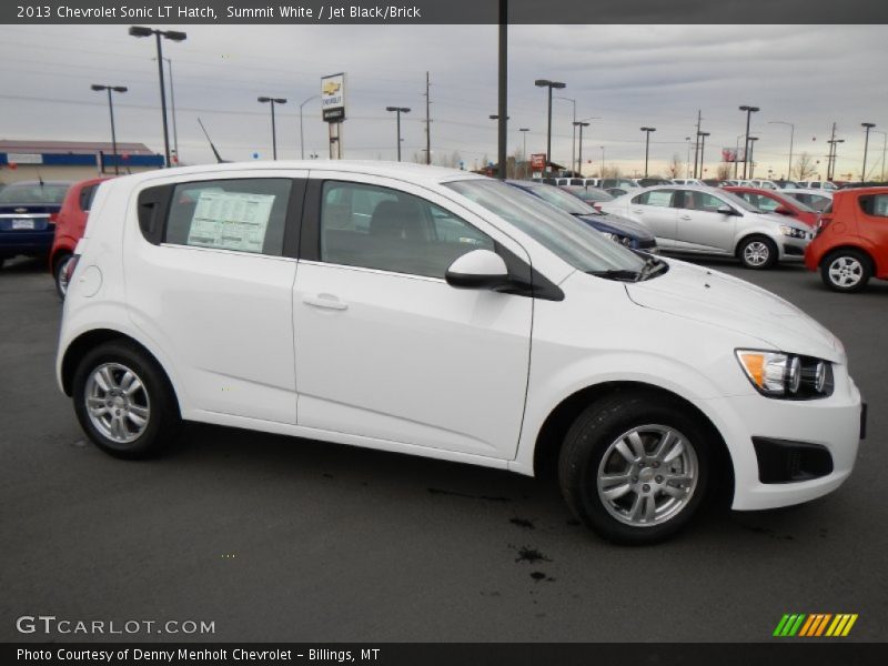  2013 Sonic LT Hatch Summit White