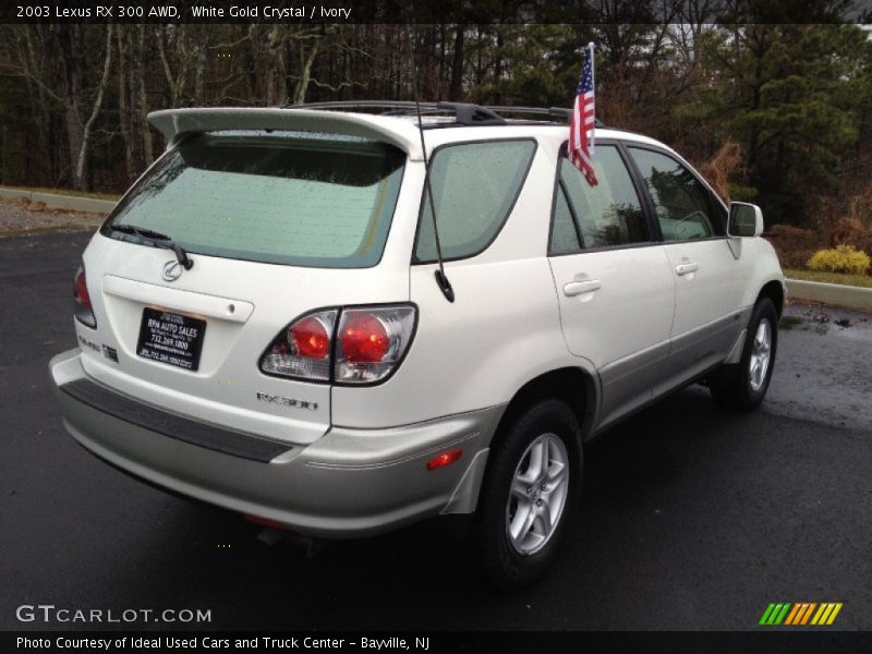 White Gold Crystal / Ivory 2003 Lexus RX 300 AWD