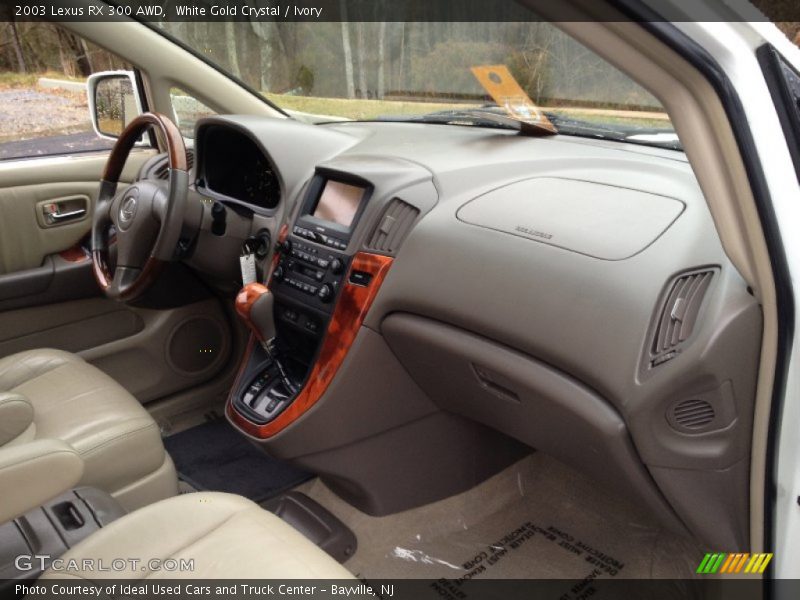 White Gold Crystal / Ivory 2003 Lexus RX 300 AWD