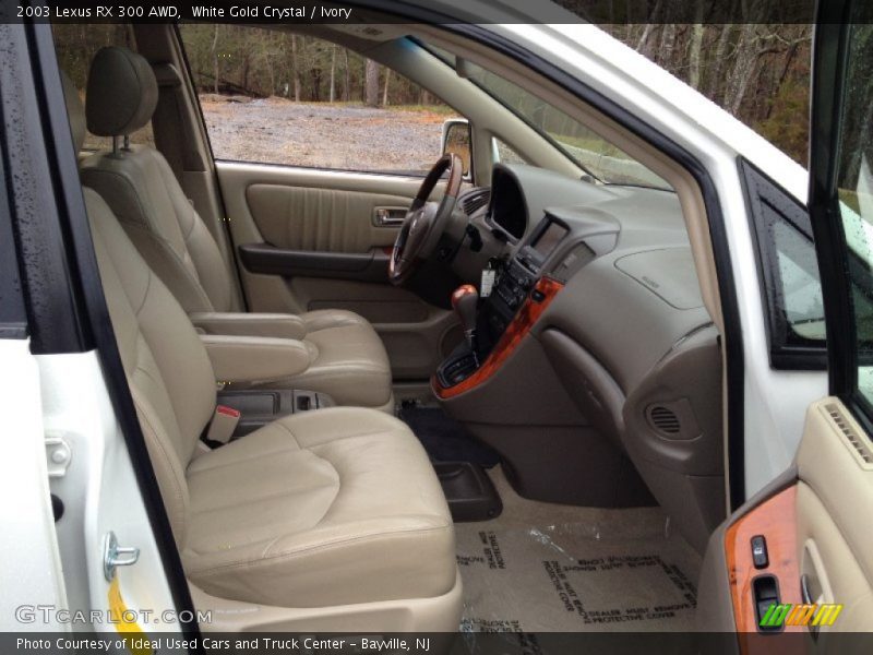 White Gold Crystal / Ivory 2003 Lexus RX 300 AWD