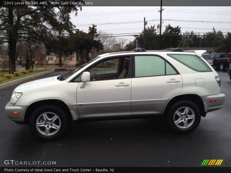 White Gold Crystal / Ivory 2003 Lexus RX 300 AWD