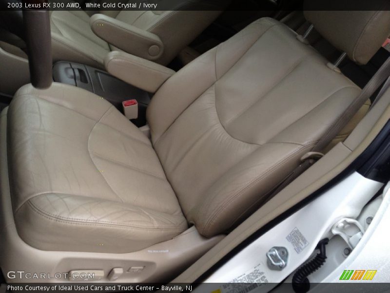 White Gold Crystal / Ivory 2003 Lexus RX 300 AWD