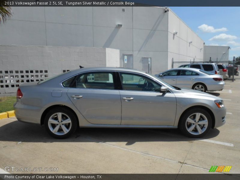 Tungsten Silver Metallic / Cornsilk Beige 2013 Volkswagen Passat 2.5L SE