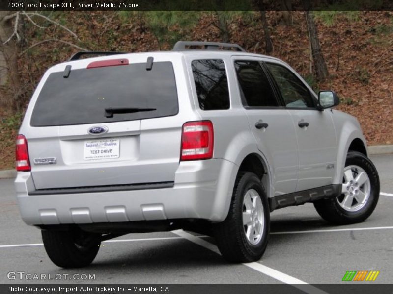 Silver Metallic / Stone 2008 Ford Escape XLT