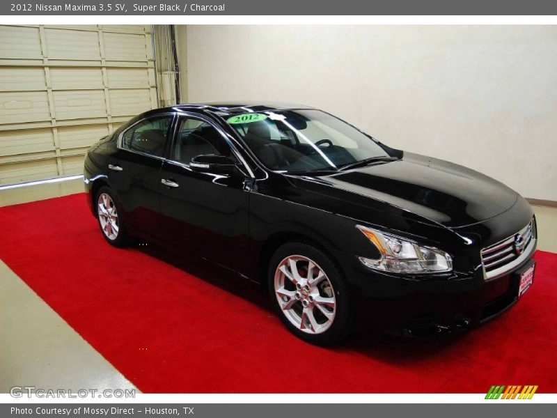 Super Black / Charcoal 2012 Nissan Maxima 3.5 SV