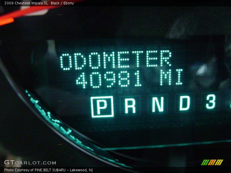 Black / Ebony 2009 Chevrolet Impala SS