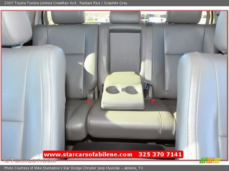 Radiant Red / Graphite Gray 2007 Toyota Tundra Limited CrewMax 4x4