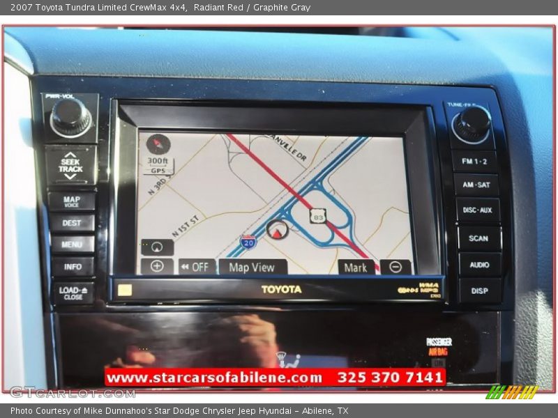 Radiant Red / Graphite Gray 2007 Toyota Tundra Limited CrewMax 4x4