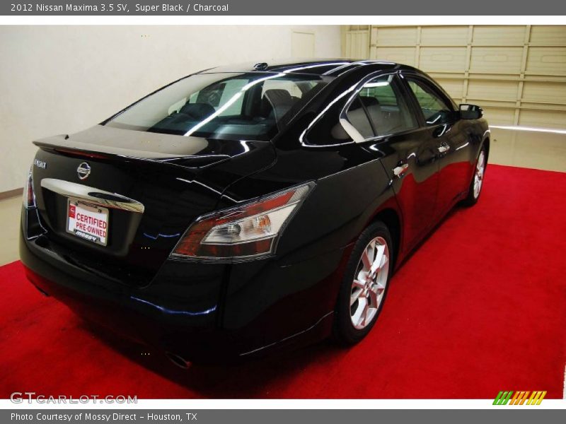 Super Black / Charcoal 2012 Nissan Maxima 3.5 SV