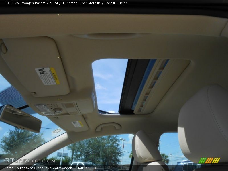 Tungsten Silver Metallic / Cornsilk Beige 2013 Volkswagen Passat 2.5L SE