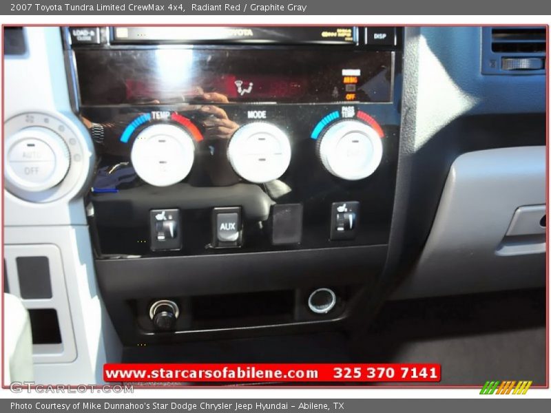 Radiant Red / Graphite Gray 2007 Toyota Tundra Limited CrewMax 4x4