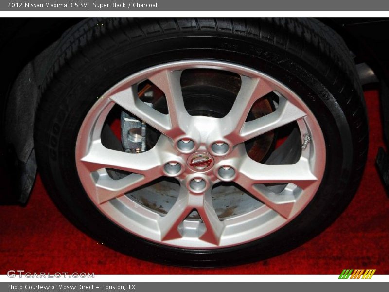 Super Black / Charcoal 2012 Nissan Maxima 3.5 SV