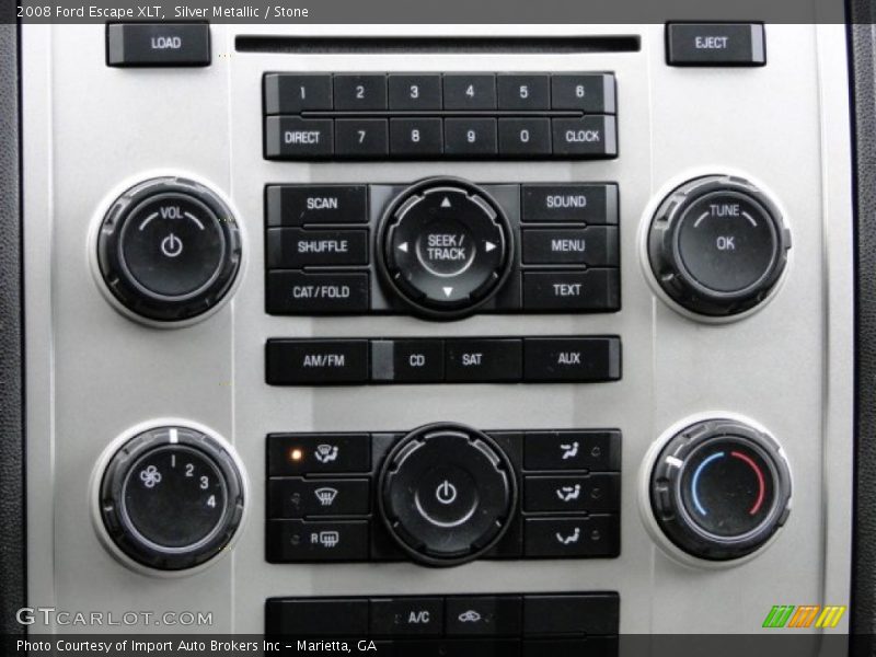 Silver Metallic / Stone 2008 Ford Escape XLT