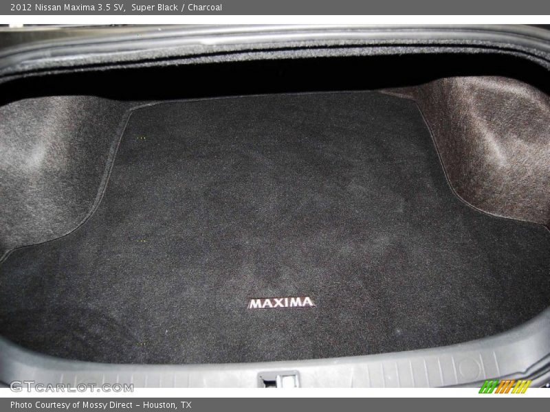 Super Black / Charcoal 2012 Nissan Maxima 3.5 SV