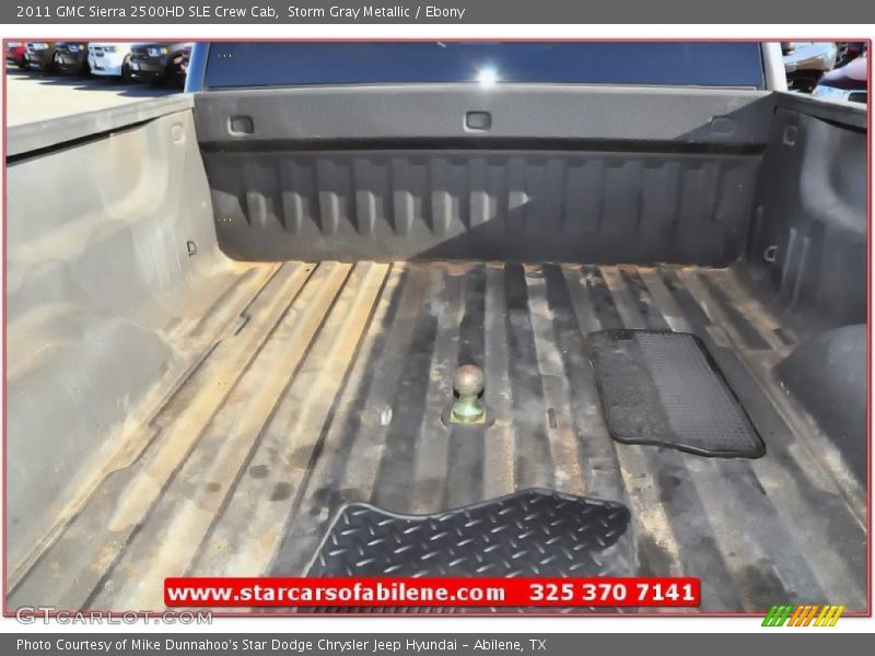 Storm Gray Metallic / Ebony 2011 GMC Sierra 2500HD SLE Crew Cab