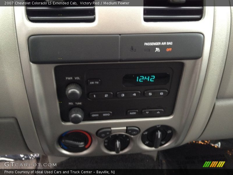 Victory Red / Medium Pewter 2007 Chevrolet Colorado LS Extended Cab